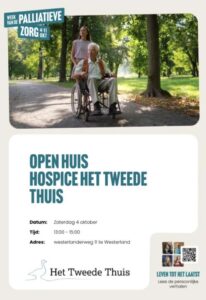 Afscheidshuis en hospice open middag 4 oktober
